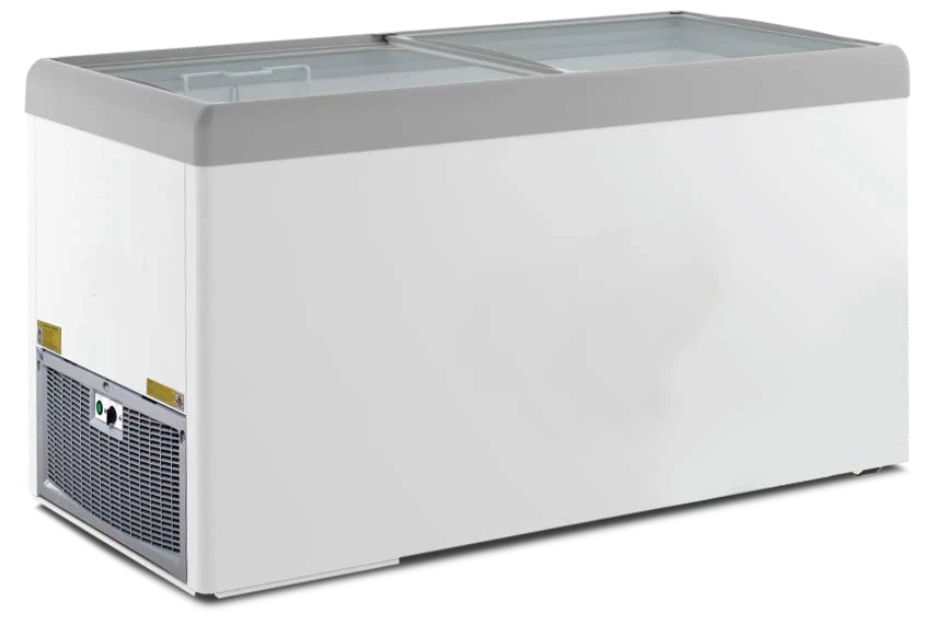 Techmark Deep freezers — Glass top
