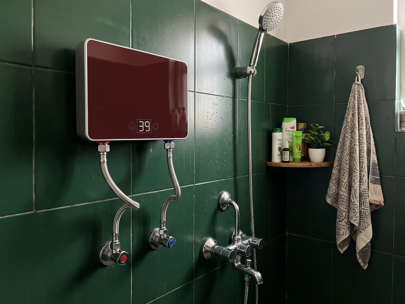 Techmark Instant water heaters — Shower