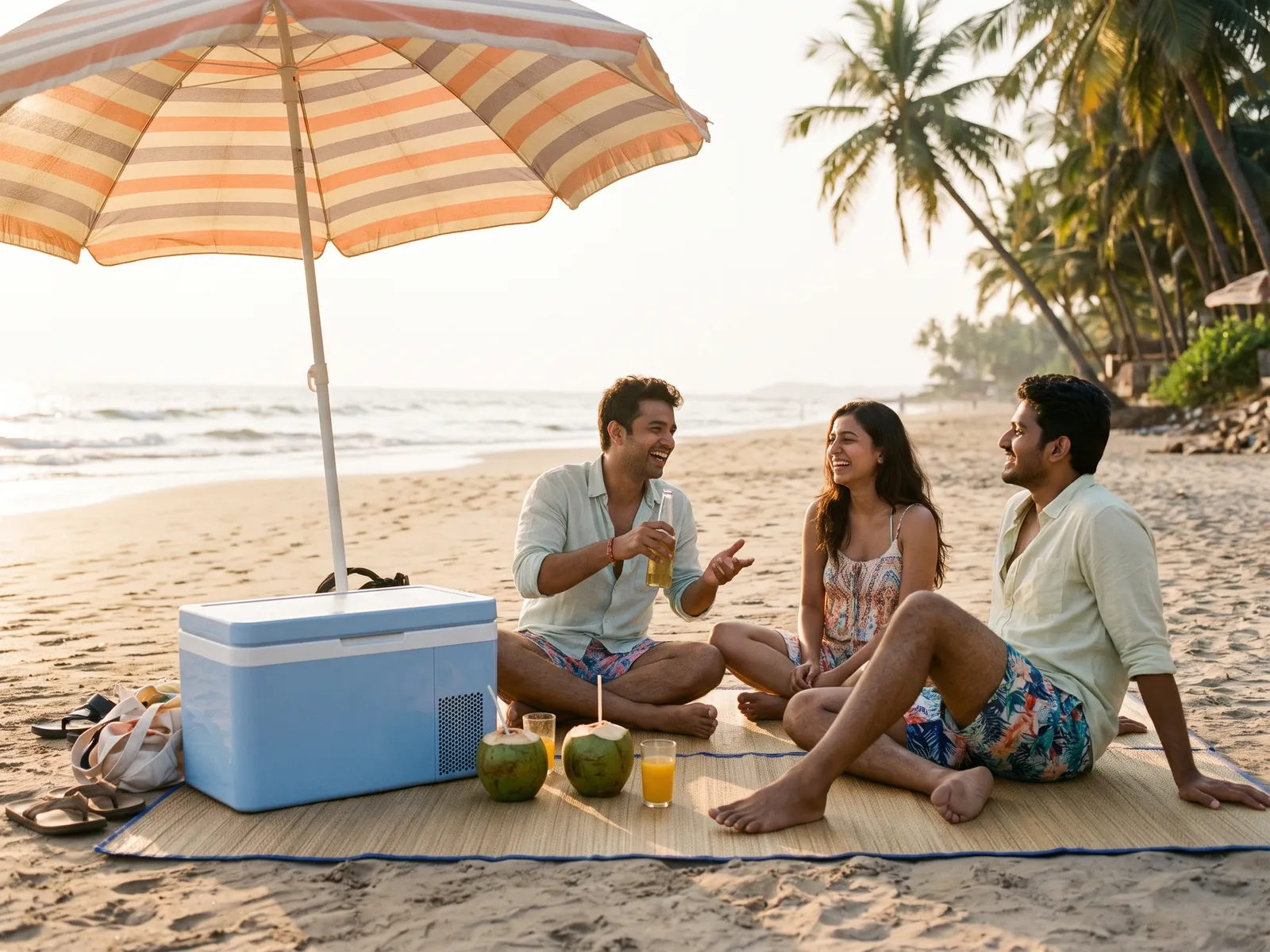 Techmark Frostiq 24 L Pastel Blue — Beach day