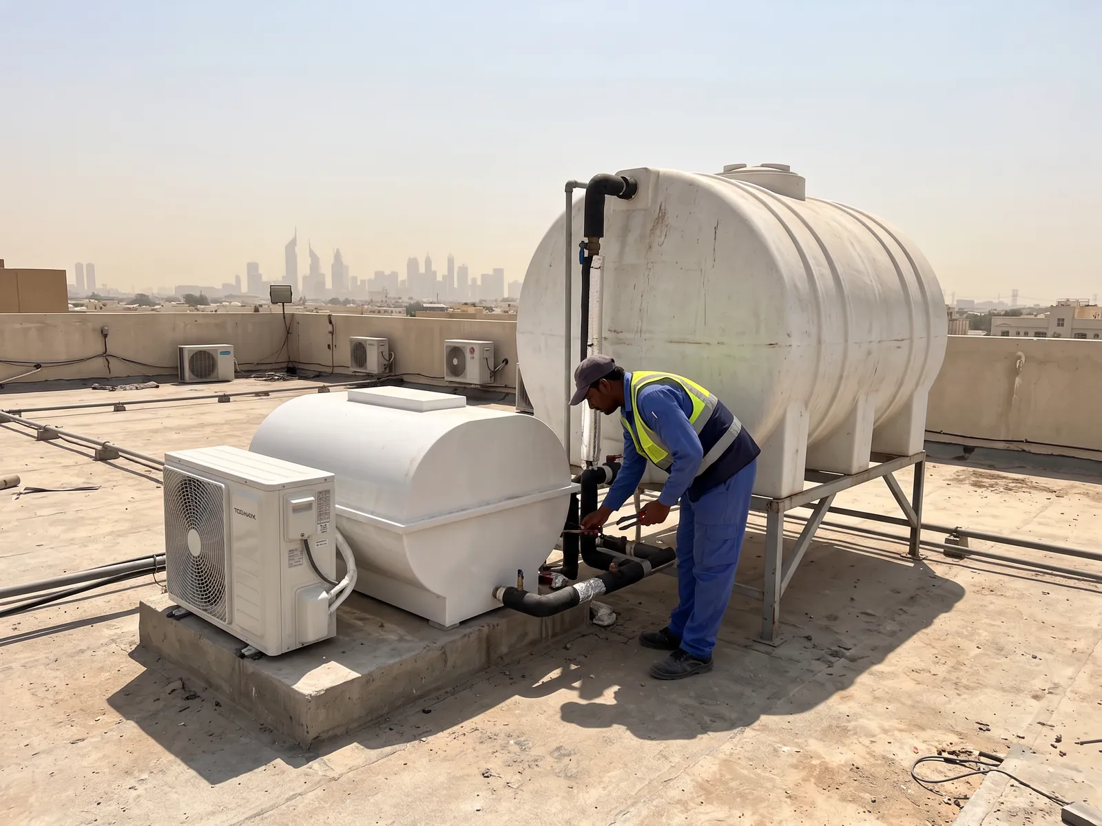 Techmark AquaChill tank cooler — Rooftop